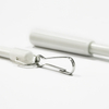 Varillas de fibra de vidrio blancas s&oacute;lidas para accesorios de barra de cortina, varillas de fibra de vidrio