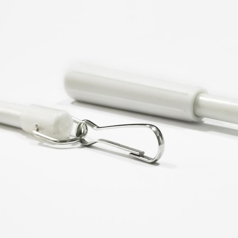 Varillas de fibra de vidrio blancas s&oacute;lidas para accesorios de barra de cortina, varillas de fibra de vidrio